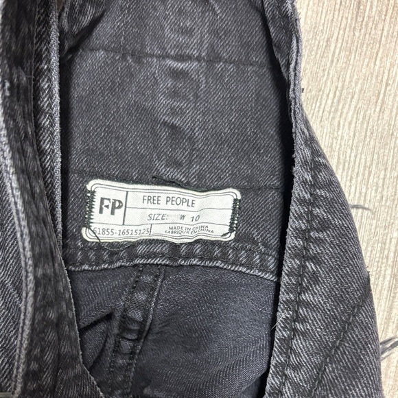 Free people Black Denim Overall Dress - Picture 4 of 4